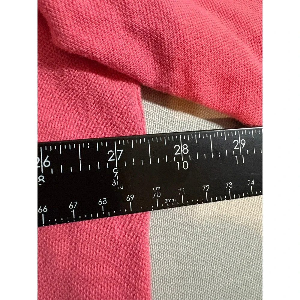 Polo Ralph Lauren Polo Shirt XLT Coral Pink Short Sleeve Pique Cotton Pony Logo